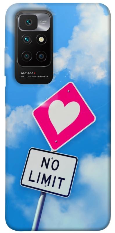 Чехол itsPrint No limit sigh для Xiaomi Redmi 10, любовь, купить оптом с доставкой