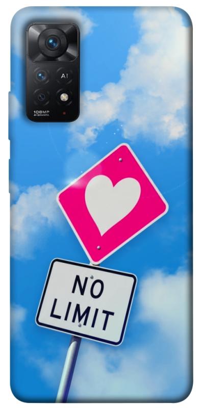 Чехол itsPrint No limit sigh для Xiaomi Redmi Note 11 Pro 4G/5G, любовь, купить оптом с доставкой