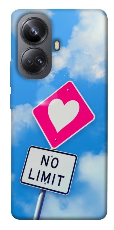 Чехол itsPrint No limit sigh для Realme 10 Pro+, любовь, купить оптом с доставкой