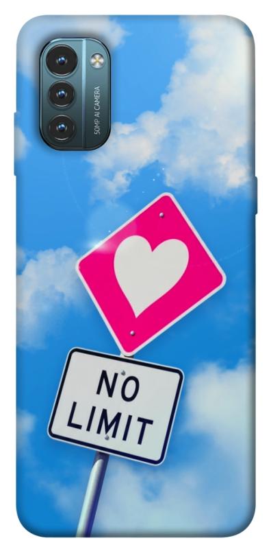 Чехол itsPrint No limit sigh для Nokia G21, любовь, купить оптом с доставкой