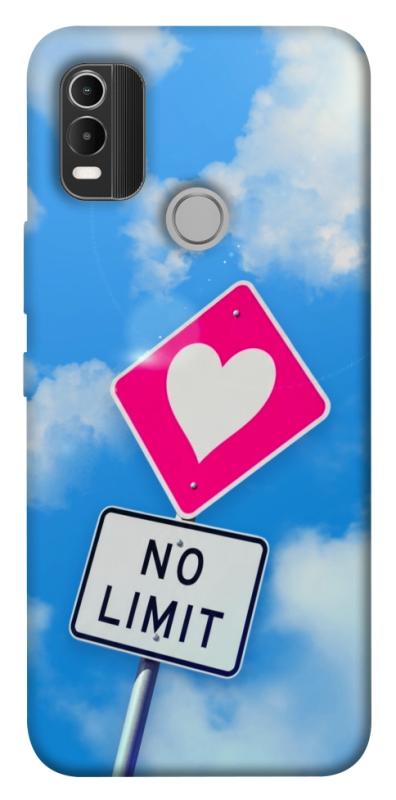 Чехол itsPrint No limit sigh для Nokia C21 Plus, любовь, купить оптом с доставкой