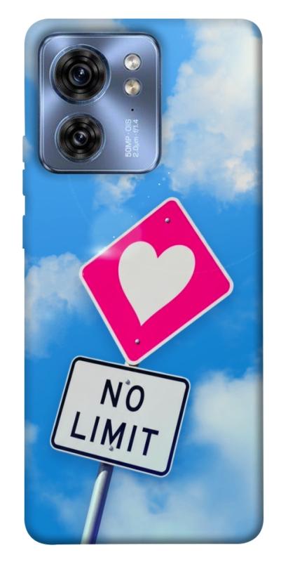 Чехол itsPrint No limit sigh для Motorola Edge 40, любовь, купить оптом с доставкой