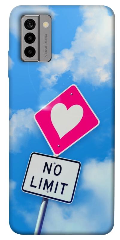 Чехол itsPrint No limit sigh для Nokia G22, любовь, купить оптом с доставкой