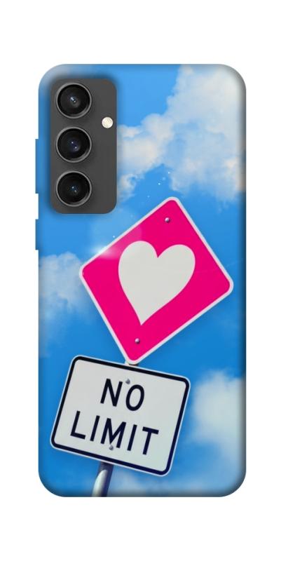 Чехол itsPrint No limit sigh для Samsung Galaxy S24 FE, любовь, купить оптом с доставкой