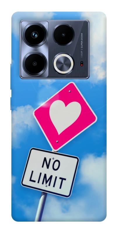Чехол itsPrint No limit sigh для Infinix Note 40 4G, любовь, купить оптом с доставкой