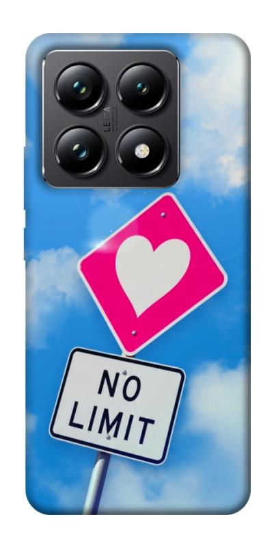 Чехол itsPrint No limit sigh для Xiaomi 14T Pro, любовь, купить оптом с доставкой