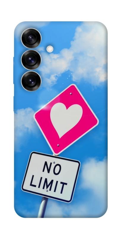 Чехол itsPrint No limit sigh для Samsung Galaxy S25+, любовь, купить оптом с доставкой