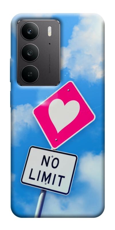 Чехол itsPrint No limit sigh для Realme C75, любовь, купить оптом с доставкой