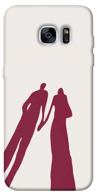 Чехол itsPrint Shadow couple для Samsung G935F Galaxy S7 Edge, любовь, купить оптом с доставкой