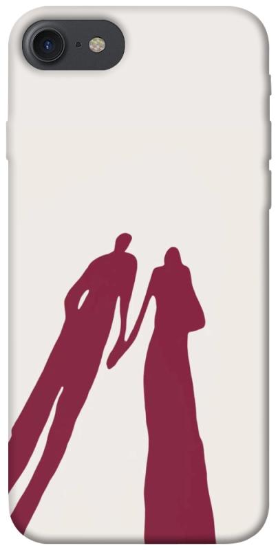 Чехол itsPrint Shadow couple для Apple iPhone 7 / 8 (4.7"), любовь, купить оптом с доставкой