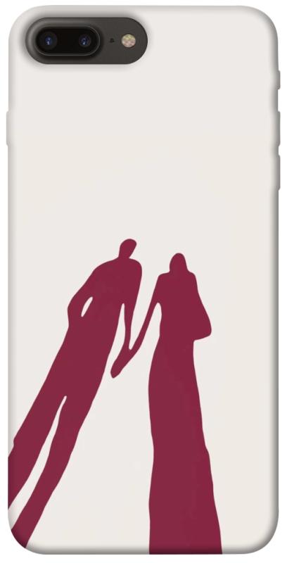 Чехол itsPrint Shadow couple для Apple iPhone 7 plus / 8 plus (5.5"), любовь, купить оптом с доставкой