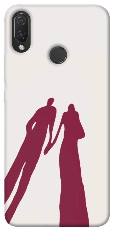 Чехол itsPrint Shadow couple для Huawei P Smart+ (nova 3i), любовь, купить оптом с доставкой