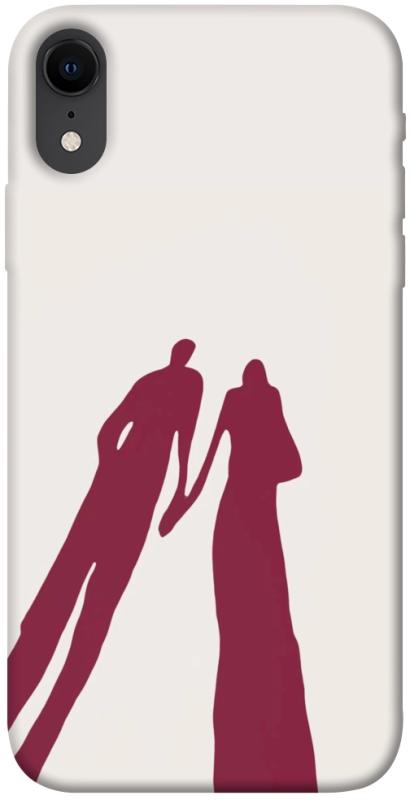 Чехол itsPrint Shadow couple для Apple iPhone XR (6.1"), любовь, купить оптом с доставкой