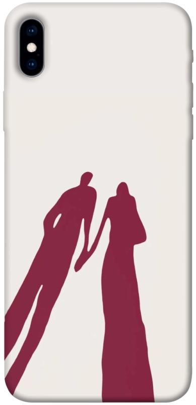 Чехол itsPrint Shadow couple для Apple iPhone XS Max (6.5"), любовь, купить оптом с доставкой