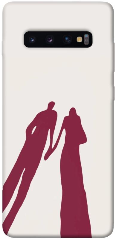 Чехол itsPrint Shadow couple для Samsung Galaxy S10+, любовь, купить оптом с доставкой
