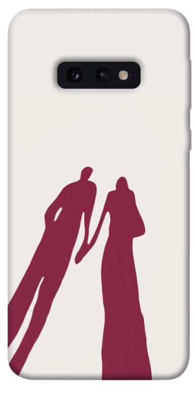 Чехол itsPrint Shadow couple для Samsung Galaxy S10e, любовь, купить оптом с доставкой