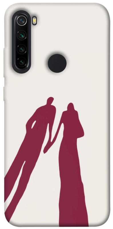 Чехол itsPrint Shadow couple для Xiaomi Redmi Note 8, любовь, купить оптом с доставкой