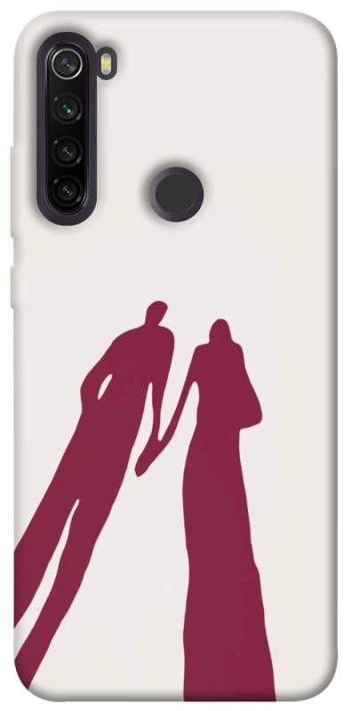 Чехол itsPrint Shadow couple для Xiaomi Redmi Note 8T, любовь, купить оптом с доставкой