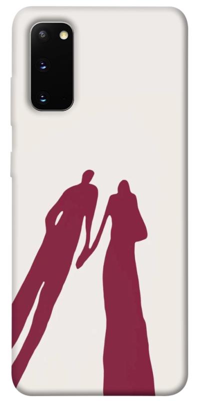 Чехол itsPrint Shadow couple для Samsung Galaxy S20, любовь, купить оптом с доставкой