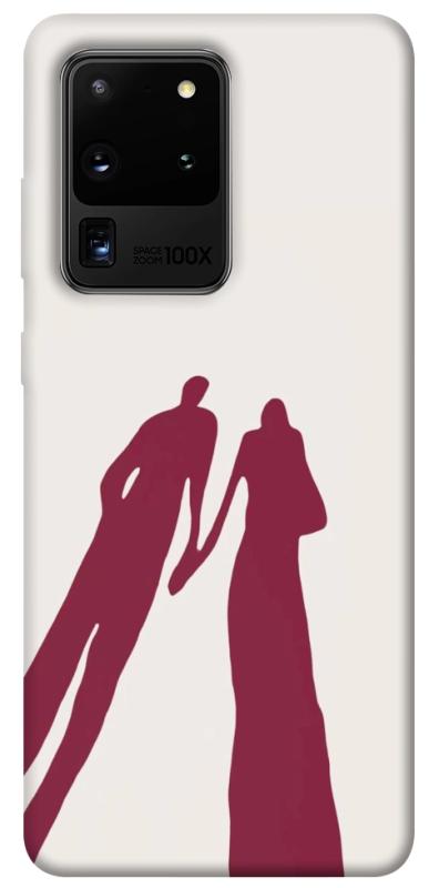 Чехол itsPrint Shadow couple для Samsung Galaxy S20 Ultra, любовь, купить оптом с доставкой