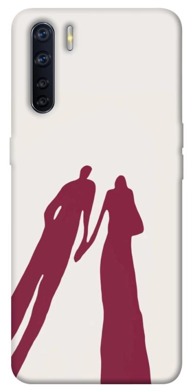 Чохол itsPrint Shadow couple для Oppo A91, кохання, купити оптом з доставкою