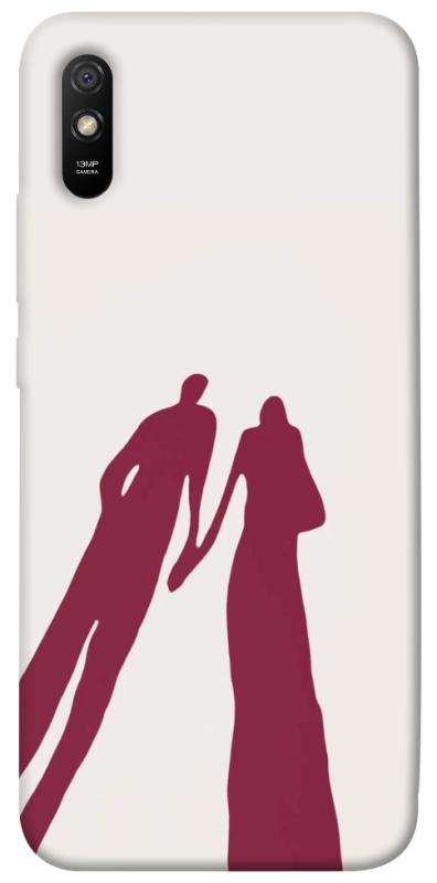 Чехол itsPrint Shadow couple для Xiaomi Redmi 9A, любовь, купить оптом с доставкой