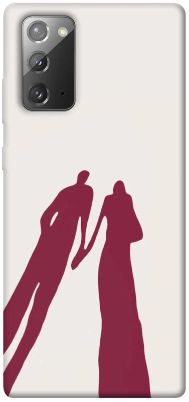 Чехол itsPrint Shadow couple для Samsung Galaxy Note 20, любовь, купить оптом с доставкой