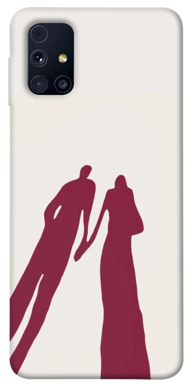 Чехол itsPrint Shadow couple для Samsung Galaxy M31s, любовь, купить оптом с доставкой