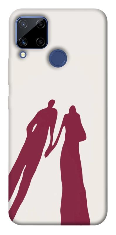Чохол itsPrint Shadow couple для Realme C15, кохання, купити оптом з доставкою