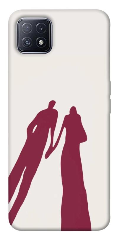 Чехол itsPrint Shadow couple для Oppo A73, любовь, купить оптом с доставкой