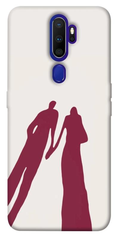 Чехол itsPrint Shadow couple для Oppo A5 (2020) / Oppo A9 (2020), любовь, купить оптом с доставкой