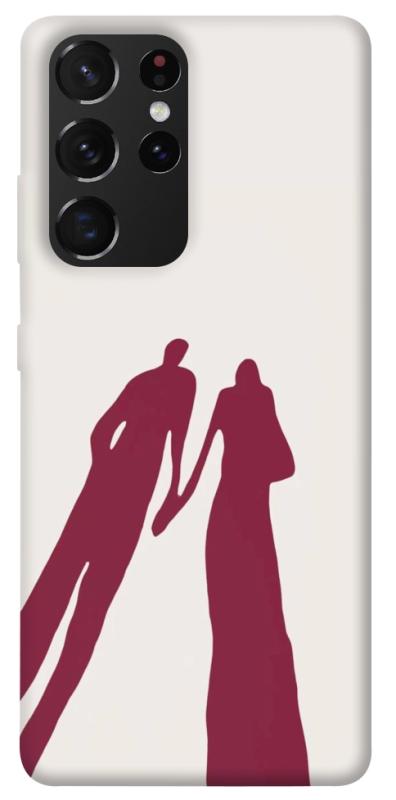 Чехол itsPrint Shadow couple для Samsung Galaxy S21 Ultra, любовь, купить оптом с доставкой