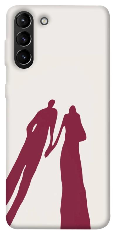 Чехол itsPrint Shadow couple для Samsung Galaxy S21+, любовь, купить оптом с доставкой
