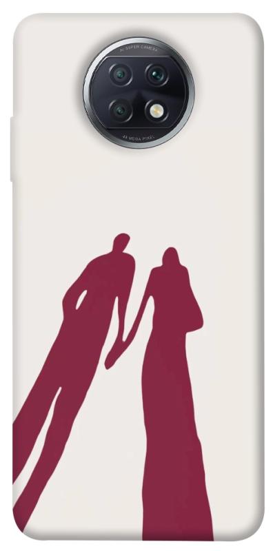 Чехол itsPrint Shadow couple для Xiaomi Redmi Note 9 5G / Note 9T, любовь, купить оптом с доставкой