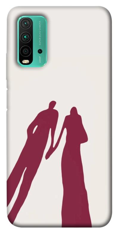 Чехол itsPrint Shadow couple для Xiaomi Redmi Note 9 4G / Redmi 9 Power / Redmi 9T, любовь, купить оптом с доставкой