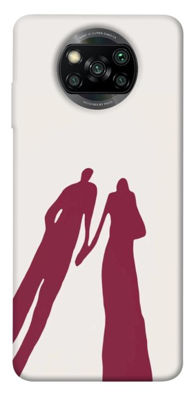 Чехол itsPrint Shadow couple для Xiaomi Poco X3 NFC / Poco X3 Pro, любовь, купить оптом с доставкой
