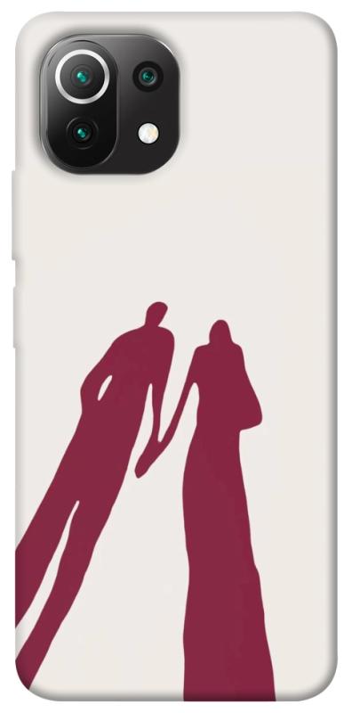 Чехол itsPrint Shadow couple для Xiaomi Mi 11 Lite, любовь, купить оптом с доставкой