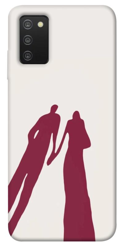 Чехол itsPrint Shadow couple для Samsung Galaxy A03s, любовь, купить оптом с доставкой