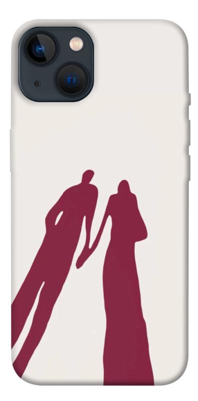 Чехол itsPrint Shadow couple для Apple iPhone 13 (6.1"), любовь, купить оптом с доставкой