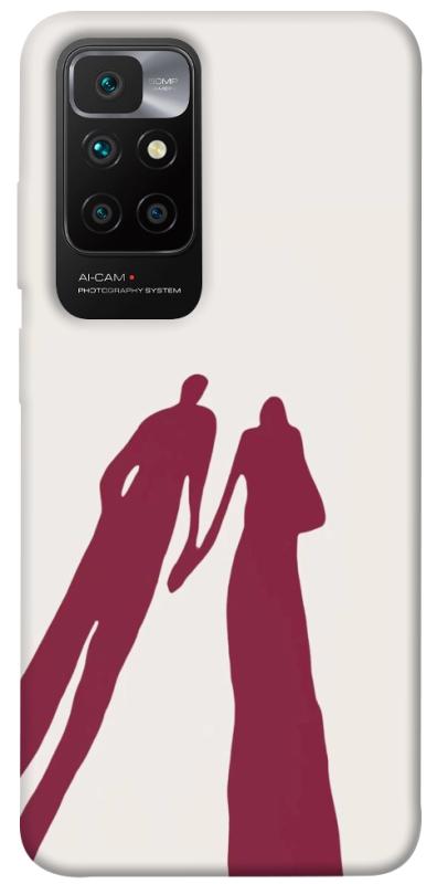 Чехол itsPrint Shadow couple для Xiaomi Redmi 10, любовь, купить оптом с доставкой