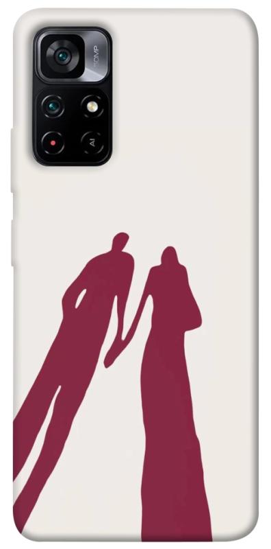 Чехол itsPrint Shadow couple для Xiaomi Poco M4 Pro 5G, любовь, купить оптом с доставкой