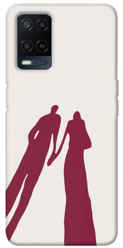 Чехол itsPrint Shadow couple для Oppo A16s / A16, любовь, купить оптом с доставкой
