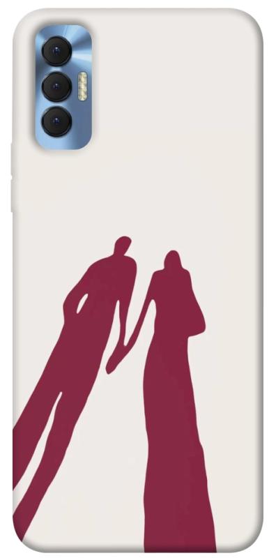 Чехол itsPrint Shadow couple для TECNO Spark 8P, любовь, купить оптом с доставкой