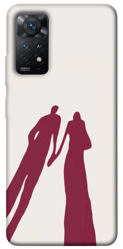 Чехол itsPrint Shadow couple для Xiaomi Redmi Note 11 Pro 4G/5G, любовь, купить оптом с доставкой