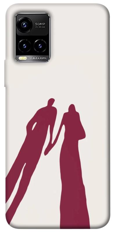 Чехол itsPrint Shadow couple для Vivo Y21 / Y33s, любовь, купить оптом с доставкой
