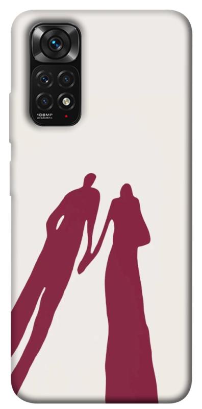 Чехол itsPrint Shadow couple для Xiaomi Redmi Note 11 (Global) / Note 11S, любовь, купить оптом с доставкой