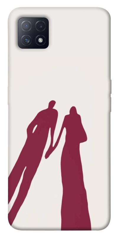 Чехол itsPrint Shadow couple для Oppo A72 5G / A73 5G, любовь, купить оптом с доставкой