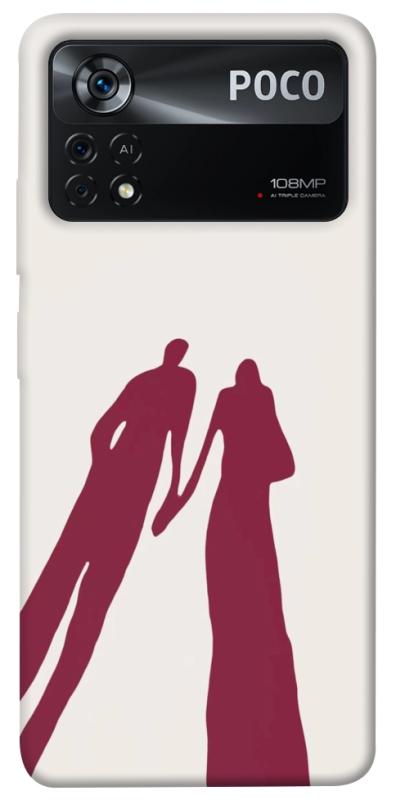 Чехол itsPrint Shadow couple для Xiaomi Poco X4 Pro 5G, любовь, купить оптом с доставкой