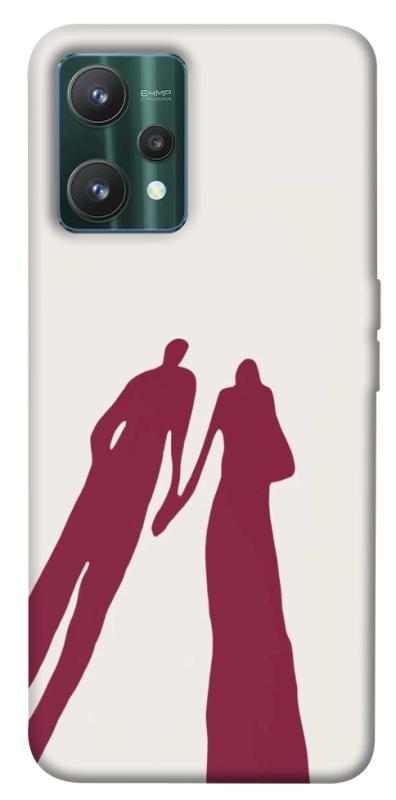 Чехол itsPrint Shadow couple для Realme 9 Pro, любовь, купить оптом с доставкой