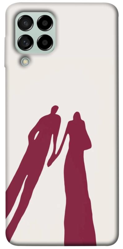 Чехол itsPrint Shadow couple для Samsung Galaxy M53 5G, любовь, купить оптом с доставкой